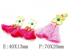 HY Wholesale Bears Earring/Pendant Set-HY64S0692IHE