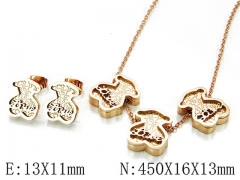 HY Wholesale Bears Earring/Pendant Set-HY90S0108IKS