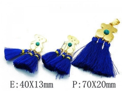 HY Wholesale Bears Earring/Pendant Set-HY64S0690IHD