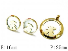 HY Wholesale Bears Earring/Pendant Set-HY81S0362HLW