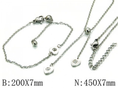 HY Wholesale jewelry Heart shaped Set-HY06S0983HJS