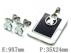 HY Wholesale Bears Earring/Pendant Set-HY64S0560IBB