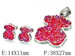 HY Wholesale Bears Earring/Pendant Set-HY64S0859HOD