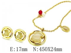 HY Wholesale Bears Earring/Pendant Set-HY64S0813IKR