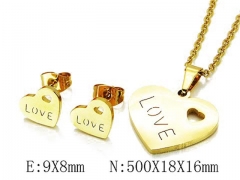 HY Wholesale jewelry Heart shaped Set-HY58S0502JV