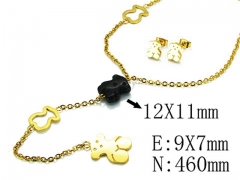 HY Wholesale Bears Earring/Pendant Set-HY64S0652IKD