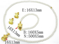 HY Wholesale Bears Earring/Pendant Set-HY64S0297JJZ