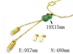 HY Wholesale Bears Earring/Pendant Set-HY64S0639IMQ