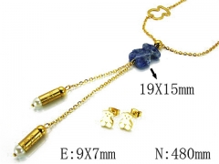 HY Wholesale Bears Earring/Pendant Set-HY64S0636IME