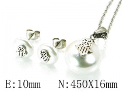 HY Wholesale Jewelry Natural Pearl Set-HY25S0537O5