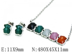 HY Wholesale Bears Earring/Pendant Set-HY02S2510HJZ