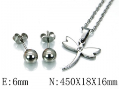 HY Wholesale 316 Stainless Steel jewelry Sets-HY30S0274KL