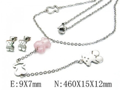 HY Wholesale Bears Earring/Pendant Set-HY64S0752IKV