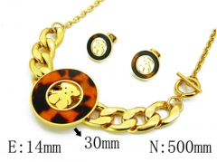 HY Wholesale Bears Earring/Pendant Set-HY64S0313IOZ