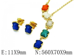 HY Wholesale Bears Earring/Pendant Set-HY90S0257IZL