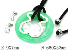 HY Wholesale Bears Earring/Pendant Set-HY64S0599IKD