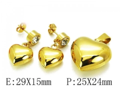 HY Wholesale jewelry Heart shaped Set-HY08S0205HJD