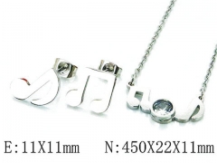 HY Wholesale 316 Stainless Steel jewelry Set-HY81S1029OV