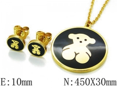 HY Wholesale Bears Earring/Pendant Set-HY90S0125HNX