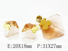 HY Wholesale Bears Earring/Pendant Set-HY64S0798IIQ