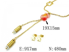 HY Wholesale Bears Earring/Pendant Set-HY64S0638IMW