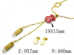 HY Wholesale Bears Earring/Pendant Set-HY64S0634IMW