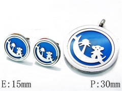 HY Wholesale Bears Earring/Pendant Set-HY81S0312HJR