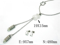 HY Wholesale Bears Earring/Pendant Set-HY64S0630IKG