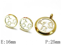 HY Wholesale Bears Earring/Pendant Set-HY81S0363HLA