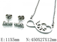 HY Wholesale 316 Stainless Steel jewelry Set-HY54S0206LL