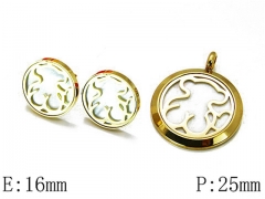 HY Wholesale Bears Earring/Pendant Set-HY81S0361HLC