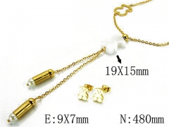 HY Wholesale Bears Earring/Pendant Set-HY64S0635IMQ