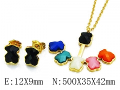 HY Wholesale Bears Earring/Pendant Set-HY90S0248IIL