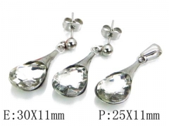 HY Wholesale 316 Stainless Steel jewelry Set-HY25S0687PL