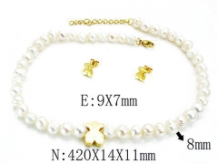 HY Wholesale Bears Earring/Pendant Set-HY64S0680JFF