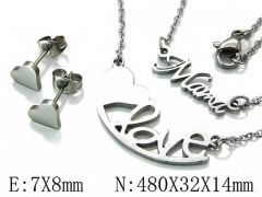 HY Wholesale 316 Stainless Steel jewelry Set-HY54S0373OS