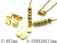 HY Wholesale Bears Earring/Pendant Set-HY64S0415HOZ