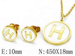 HY Wholesale 316 Stainless Steel jewelry Set-HY25S0724HKA