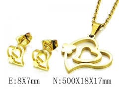 HY Wholesale jewelry Heart shaped Set-HY58S0530JA