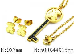 HY Wholesale Bears Earring/Pendant Set-HY64S0310IZZ