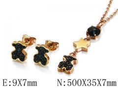 HY Wholesale Bears Earring/Pendant Set-HY64S0962IKT