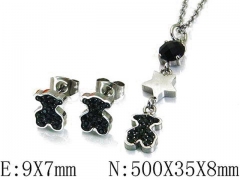 HY Wholesale Bears Earring/Pendant Set-HY64S0938IIE