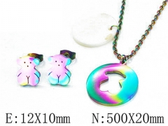 HY Wholesale Bears Earring/Pendant Set-HY48S0111H4T