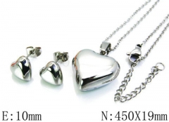 HY Wholesale jewelry Heart shaped Set-HY59S0854PZ