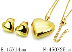 HY Wholesale jewelry Heart shaped Set-HY59S0857HIL