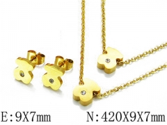 HY Wholesale Bears Earring/Pendant Set-HY21S0115HIC