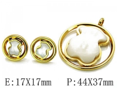 HY Wholesale Bears Earring/Pendant Set-HY64S0536IIC