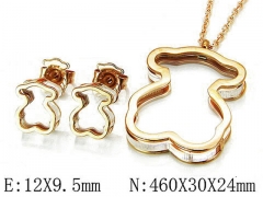 HY Wholesale Bears Earring/Pendant Set-HY90S0134IEE