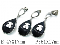 HY Wholesale Bears Earring/Pendant Set-HY64S0565HOR