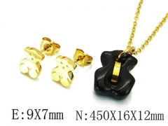 HY Wholesale Bears Earring/Pendant Set-HY64S0683HMT